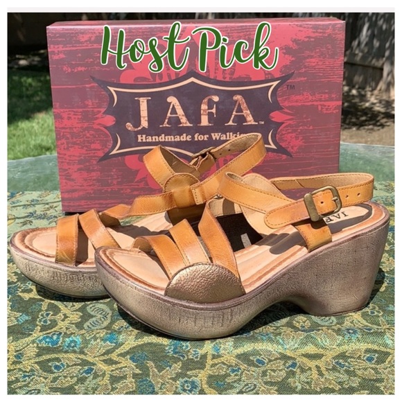 Jafa Shoes - Jafa 827 Wedge Sandals Size 37/7